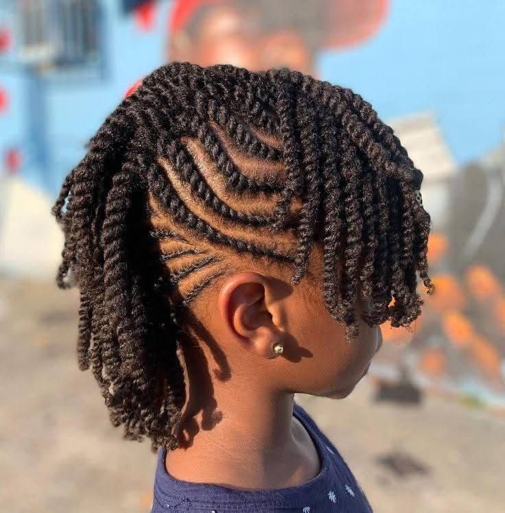 Protective styles for kids with coily hair
