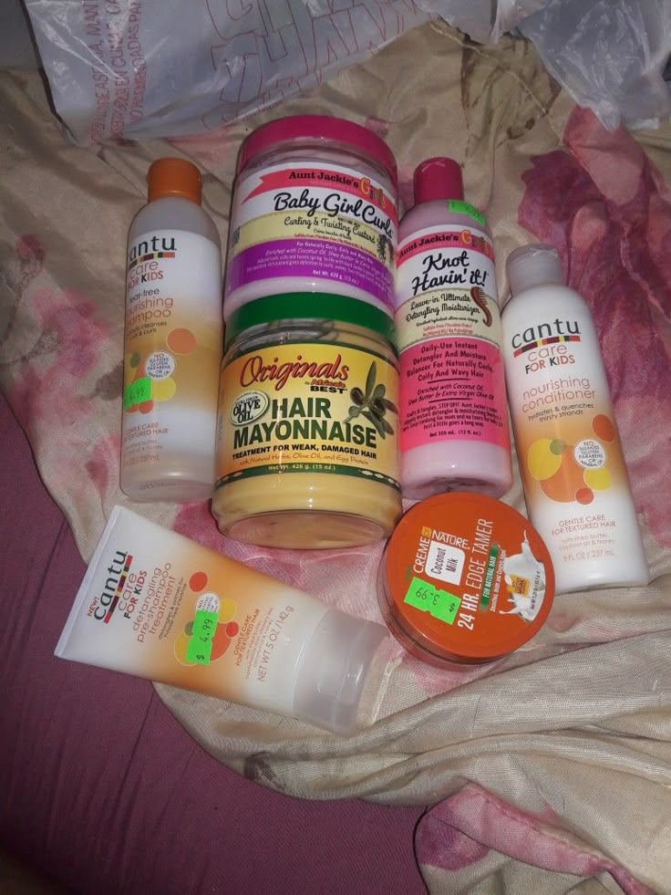 Products for scalp care routine for children