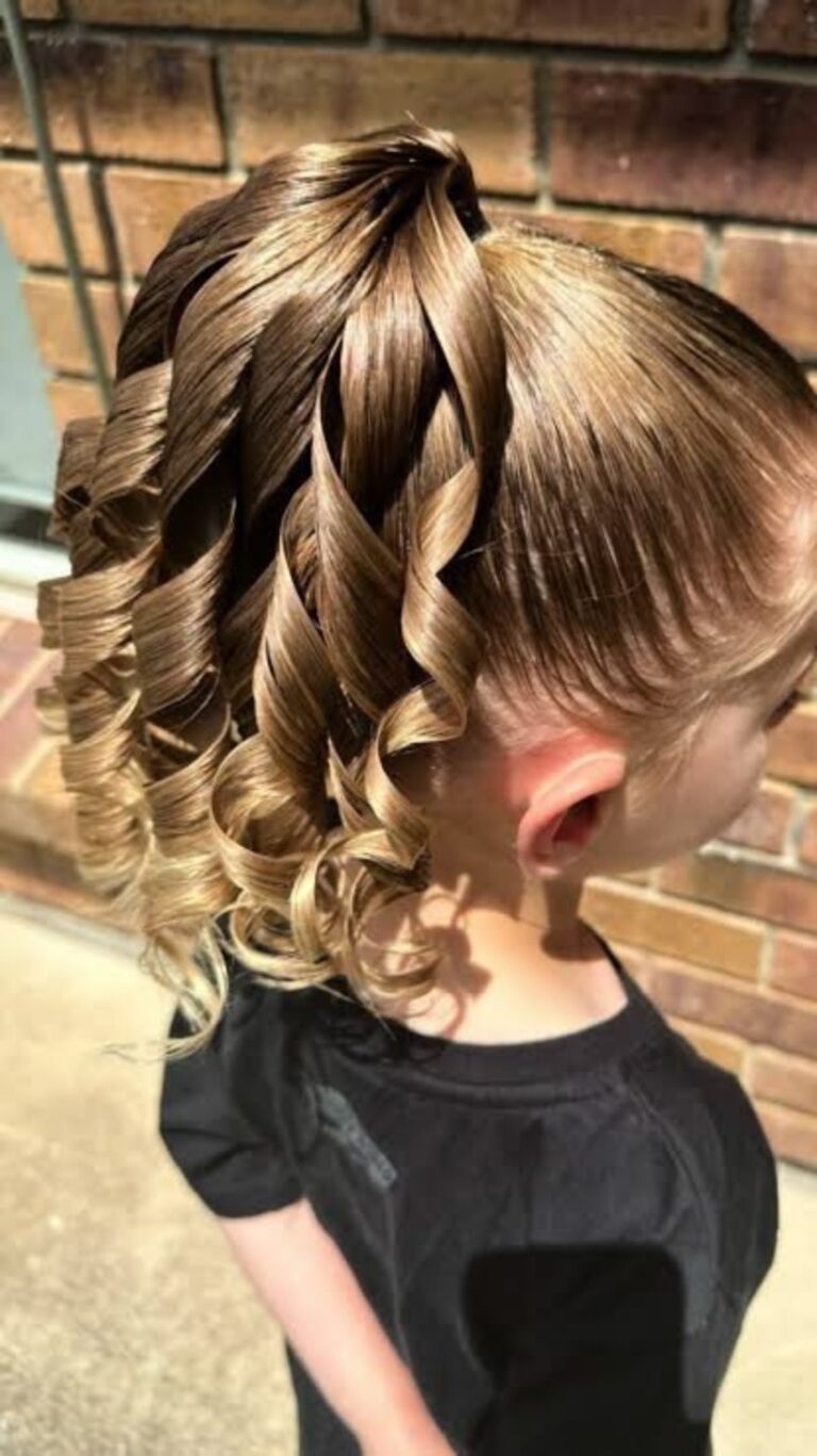 19 Cute Ponytails for Kids