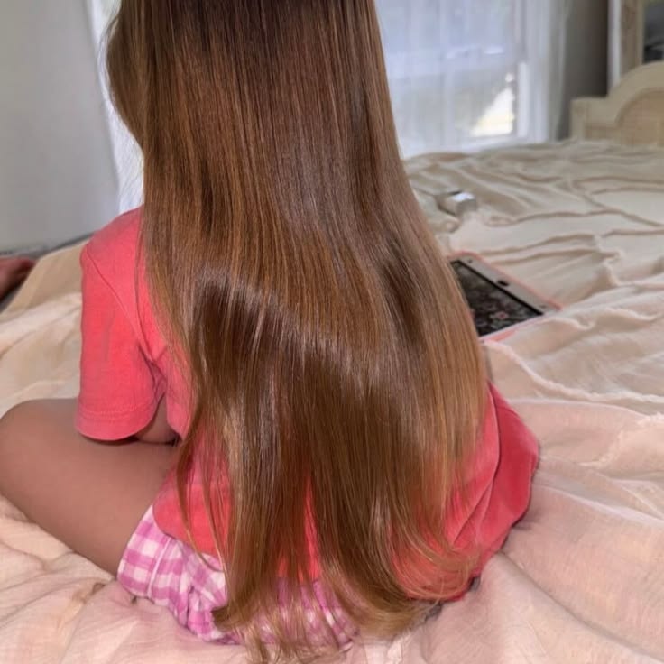 Shiny healthy hair for kids