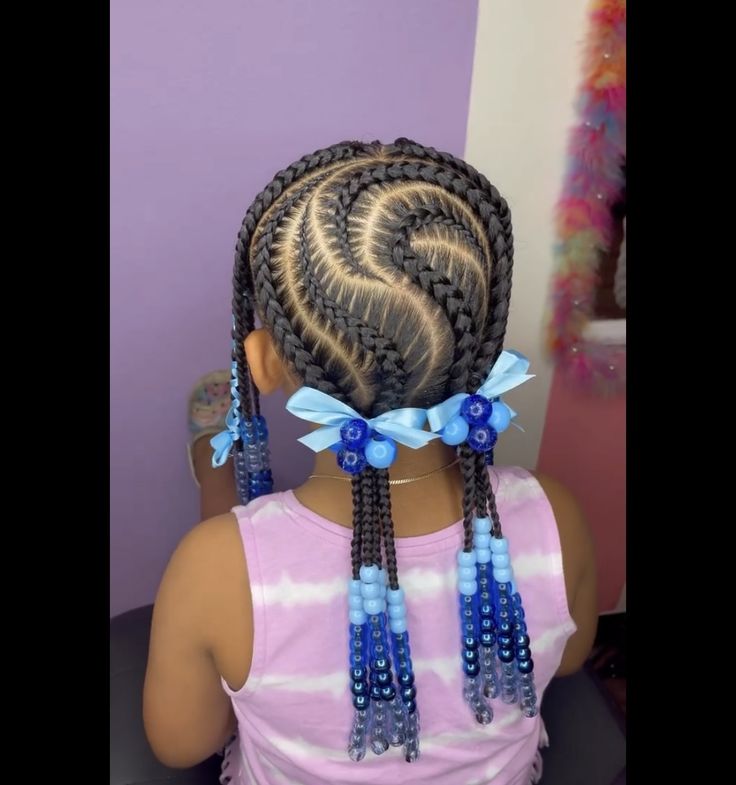 S-curve braids following a winding, wave-like part