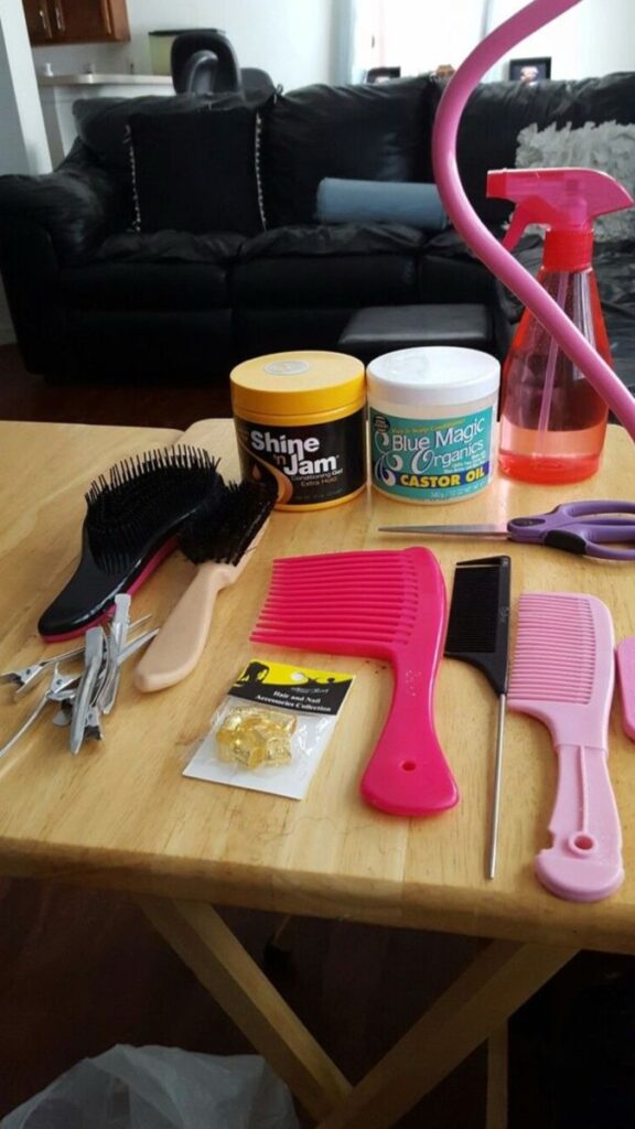 Hair twisting tools and products for boys