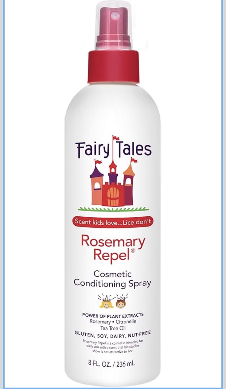 Bottle of Fairy Tales Rosemary Repel Cosmetic Conditioning Spray, 8 fl oz